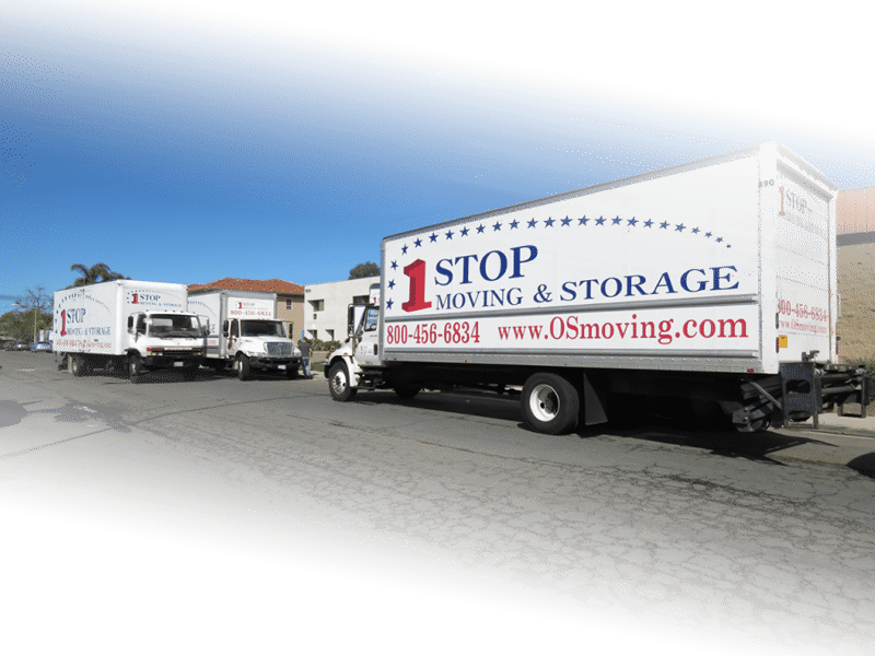 Movers loading a truck in Carlsbad