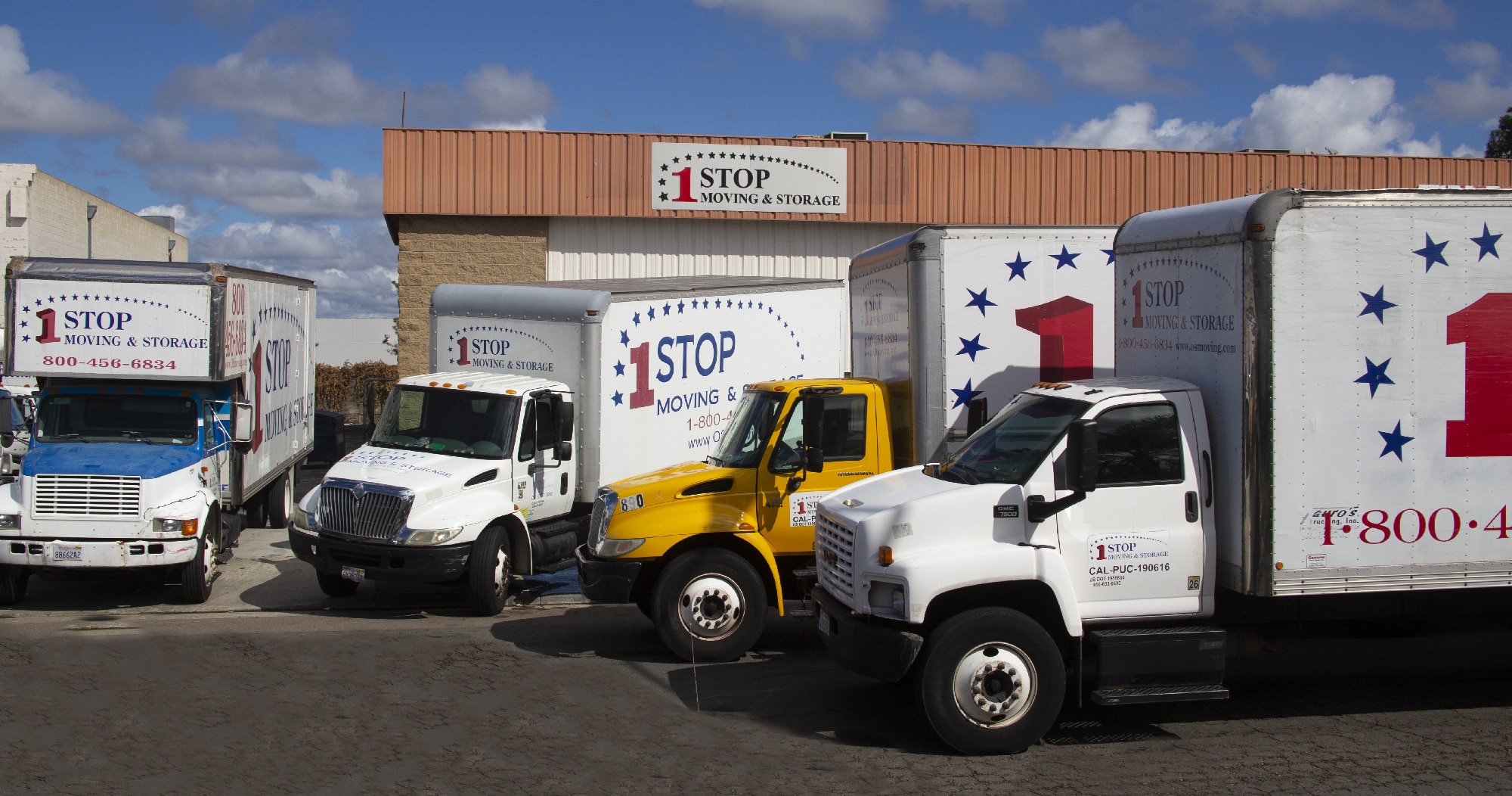 Dedicated moving trucks